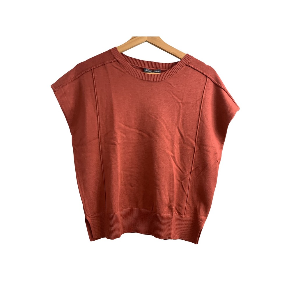 NWT  Adrianna Papell Exposed Seam Extended Sleeve Sweater